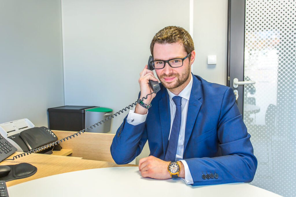 Portrait corporate d’un collaborateur