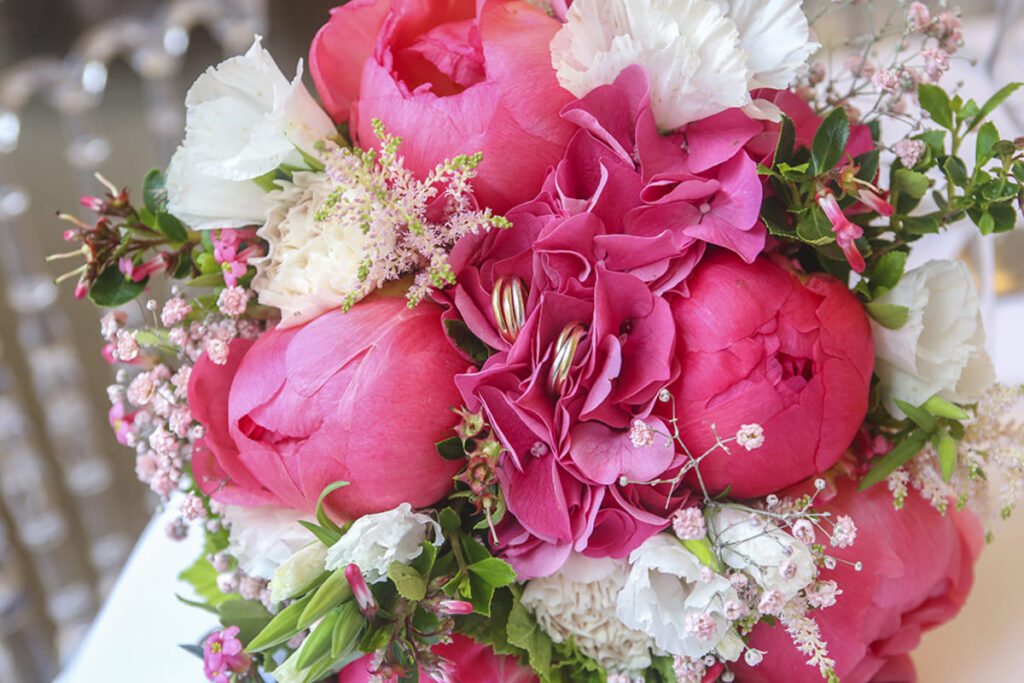 jolie photo de bouquet de mariage à Amiens