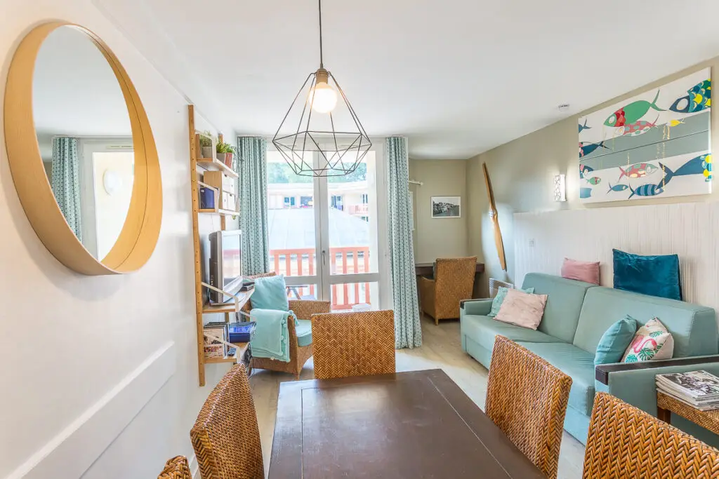 Appartement aménagé photographié pour une mise en location
