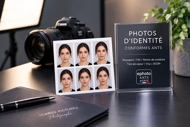 Photos d’identité et ePhoto ANTS au studio à Amiens