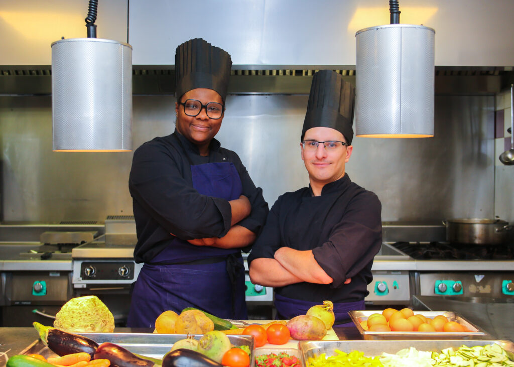 Équipe de cuisine lors d’un événement d’entreprise