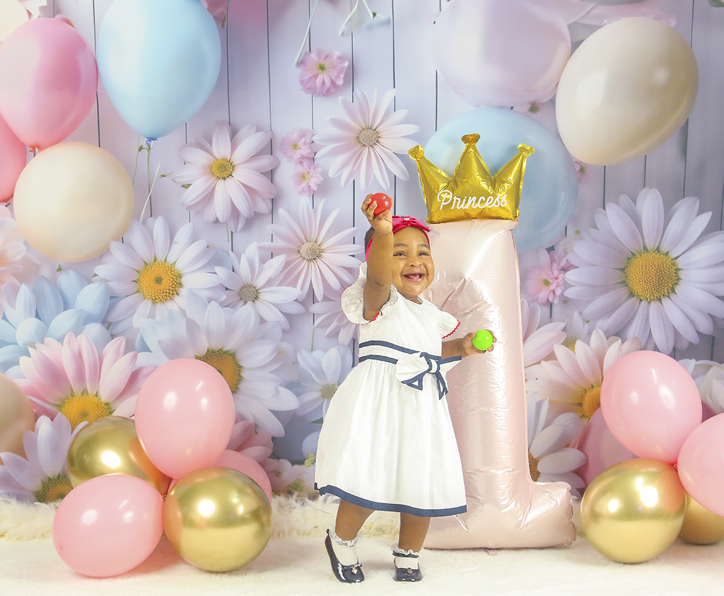shooting photo d'un petite fille de 1an