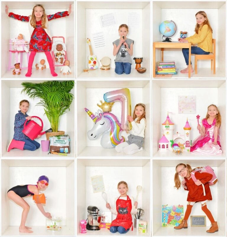 Série de portraits d’enfant en studio à Amiens